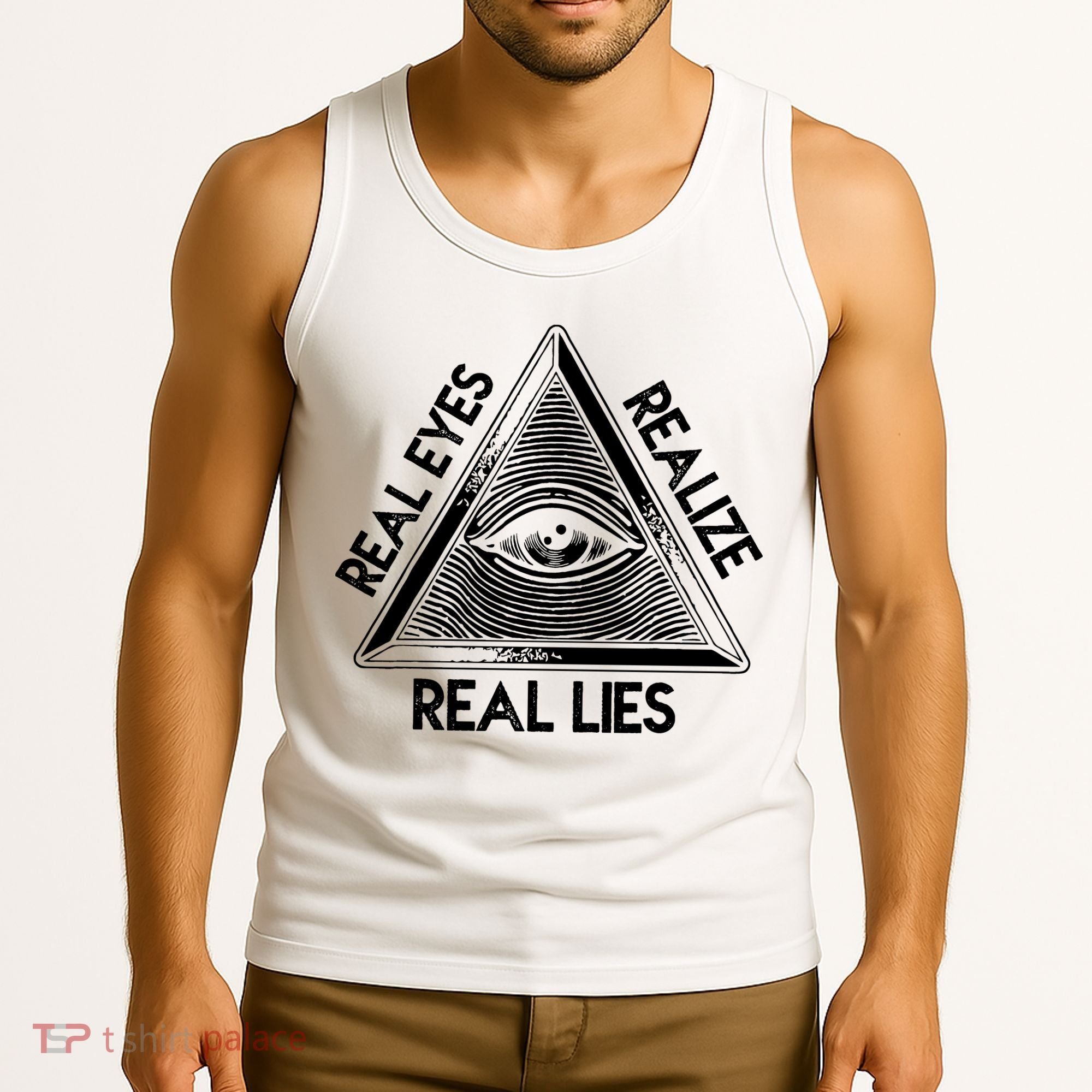 Seeing Eye Realize Real Lies Truth Awareness Tank Top