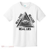 Seeing Eye Realize Real Lies Truth Awareness Kids T-Shirt thumb 0
