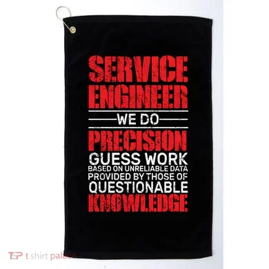 Service Engineer Golf Towel