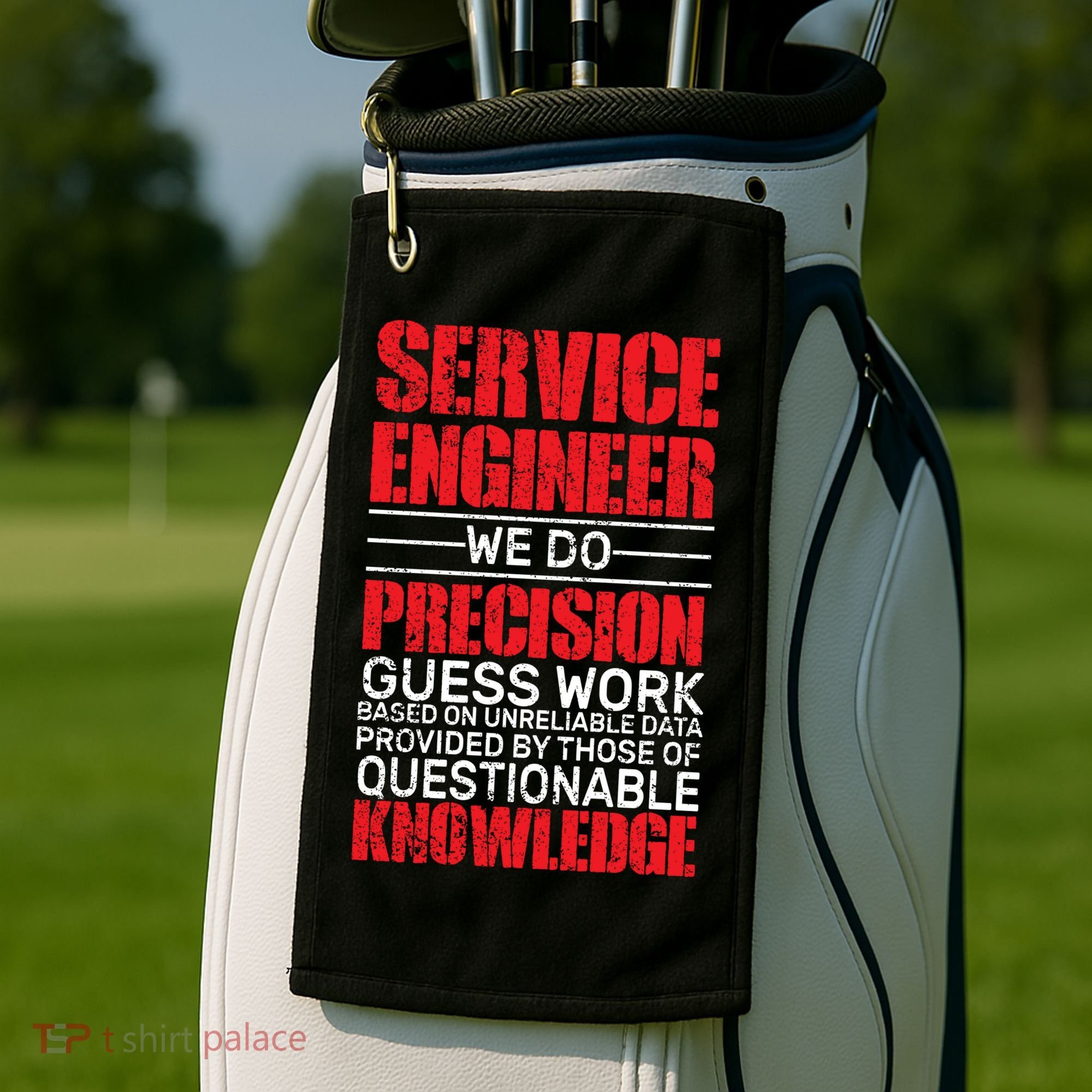Service Engineer Golf Towel