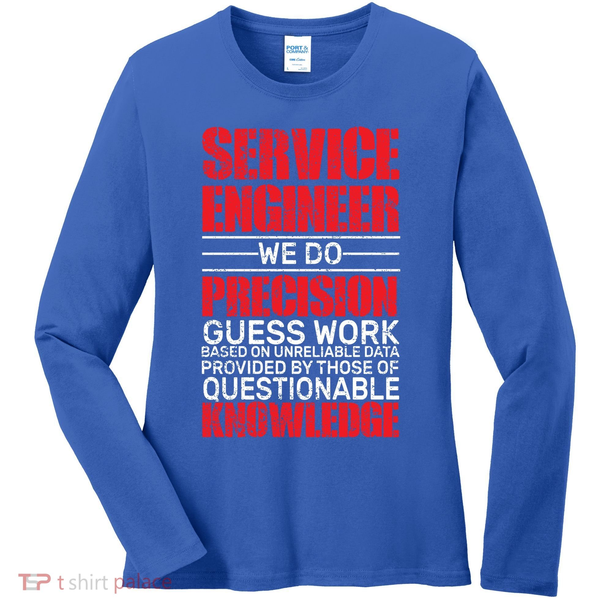 Service Engineer Women's Long Sleeve Shirt