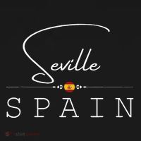 Sevilla Espana Souvenir Spain Seville Flamenco Seville T-Shirt thumb 7