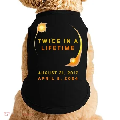 Solar Eclipse Doggie Tank
