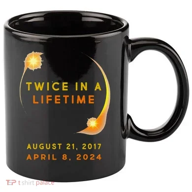 Solar Eclipse 11oz C Handle Ceramic Mug