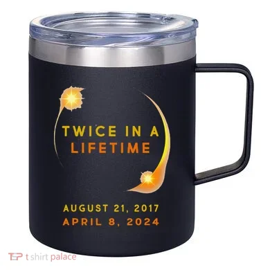 Solar Eclipse 12oz Stainless Steel Coffee Mug