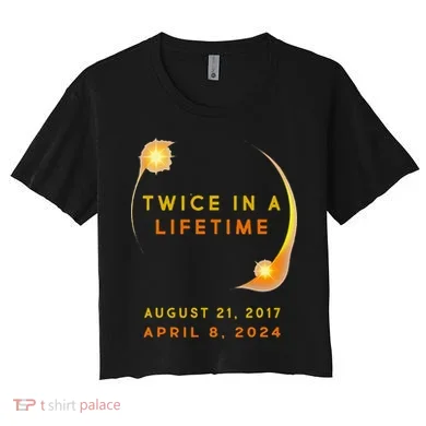 Solar Eclipse Women's Crop Top Tee