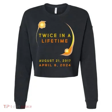 Solar Eclipse Cropped Pullover Crew