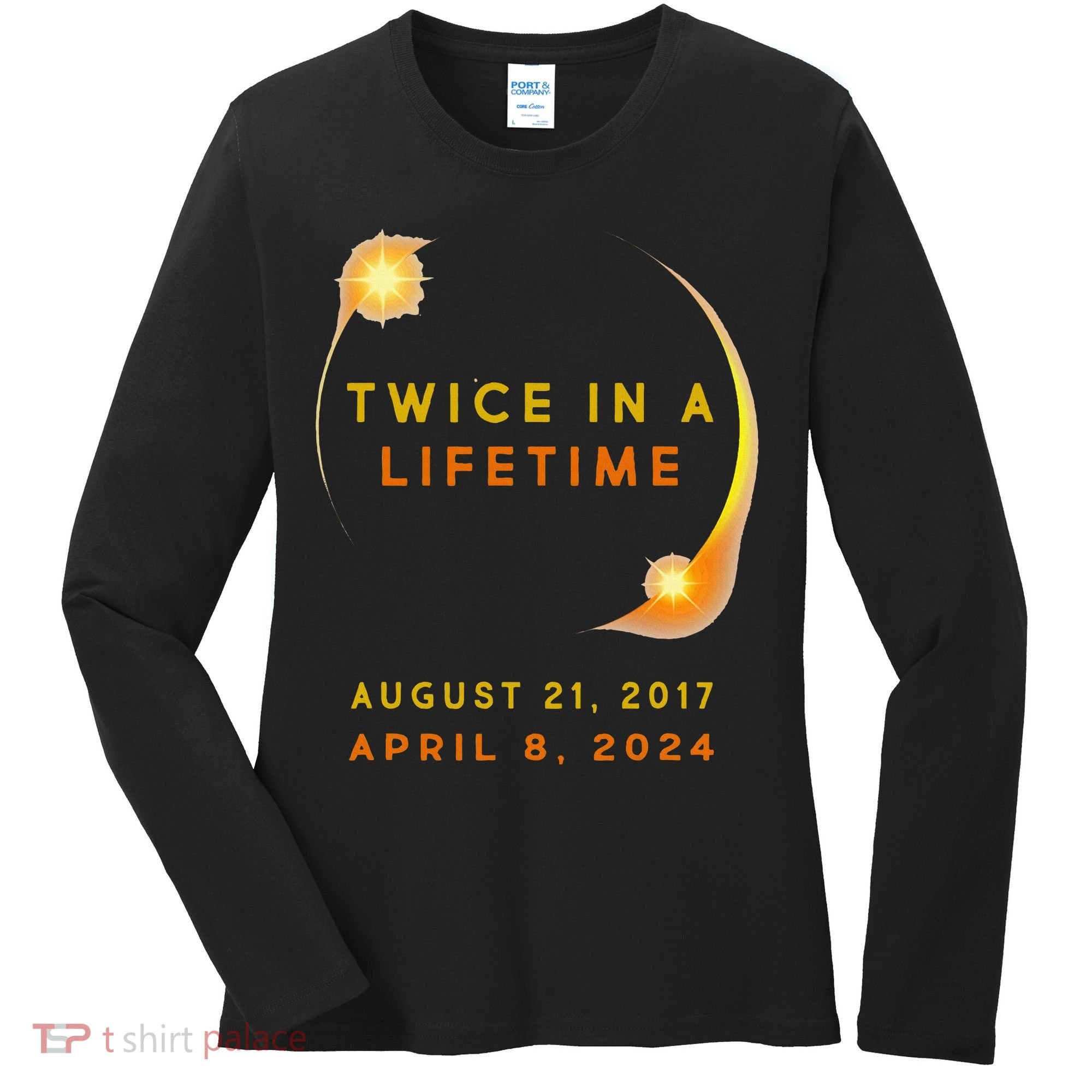 Solar Eclipse Women's Long Sleeve Shirt