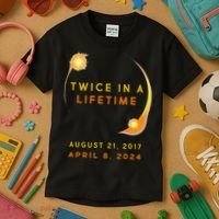 Solar Eclipse Kids T-Shirt thumb 3