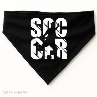 Soccer Enthusiast USA-Made Doggie Bandana