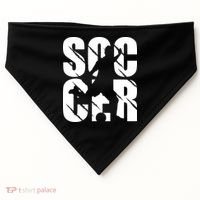 Soccer Enthusiast USA-Made Doggie Bandana thumb 0