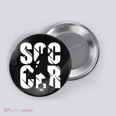 Soccer Enthusiast Button