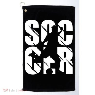 Soccer Enthusiast Golf Towel
