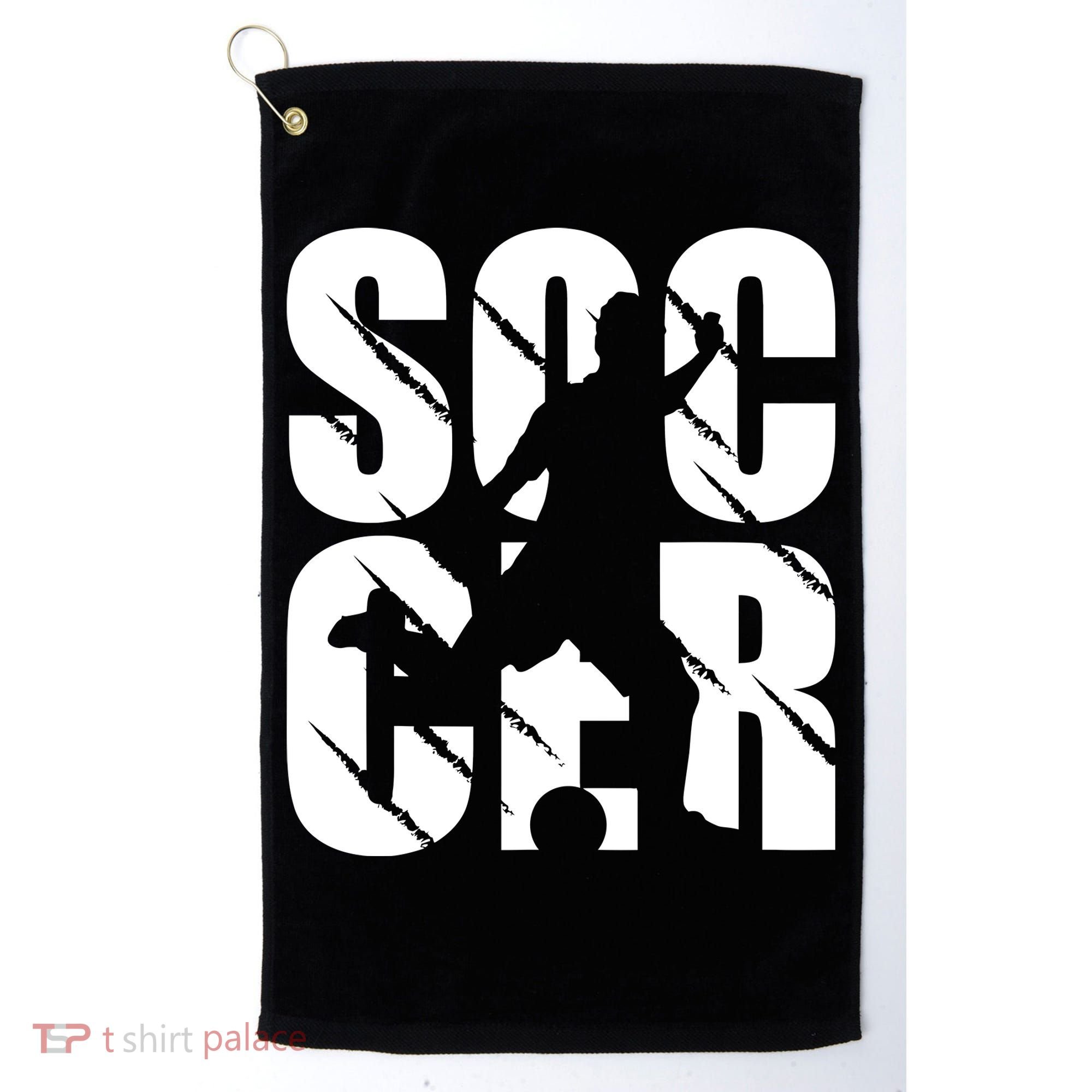 Soccer Enthusiast Golf Towel