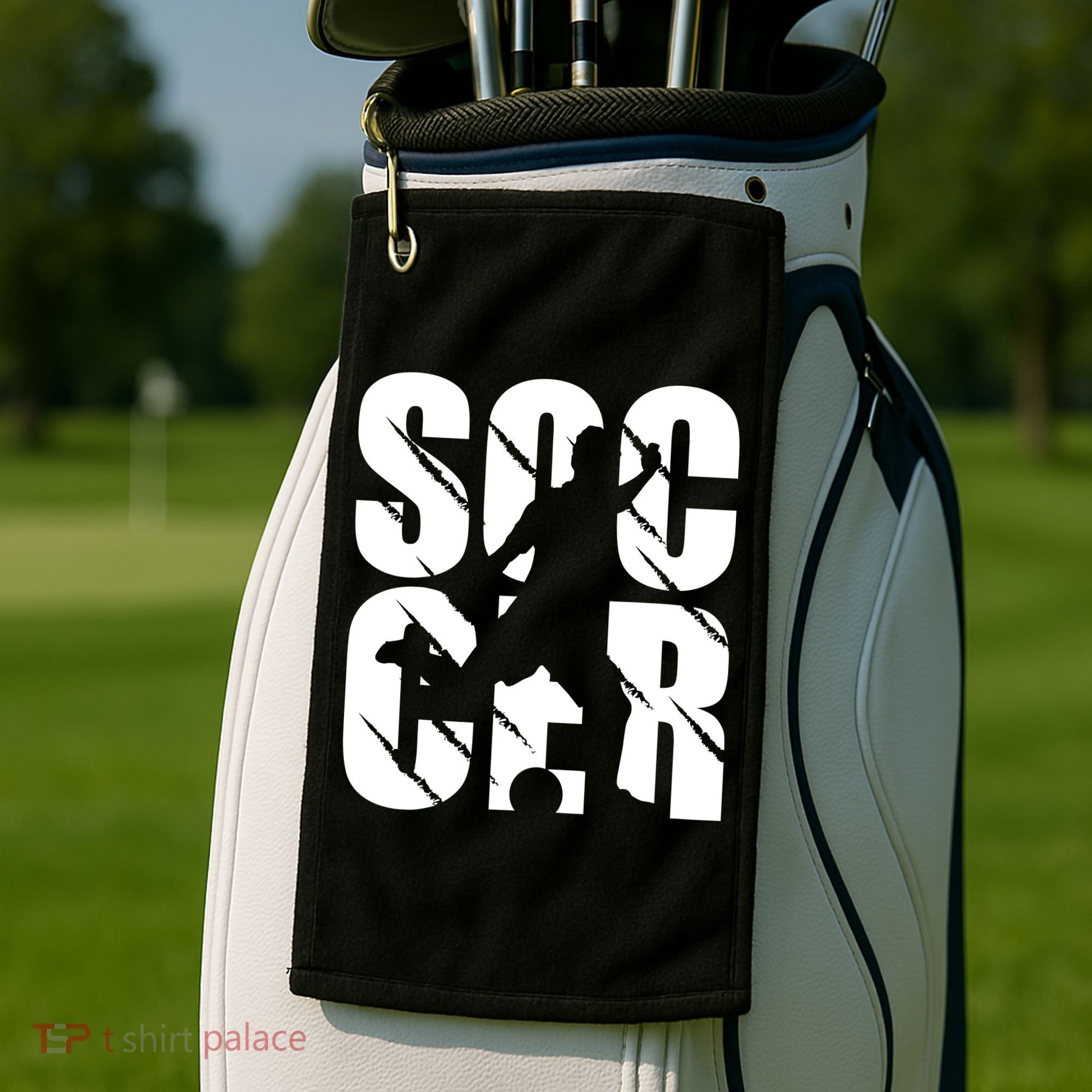 Soccer Enthusiast Golf Towel
