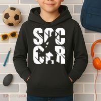 Soccer Enthusiast Kids Hoodie thumb 2