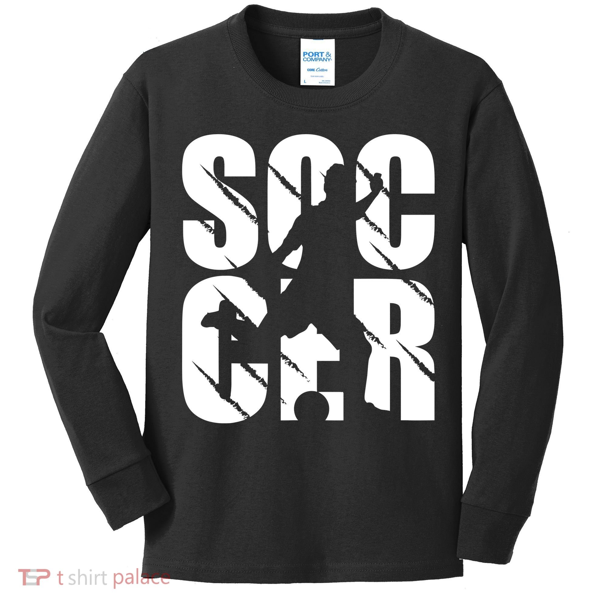 Soccer Enthusiast Kids Long Sleeve Shirt