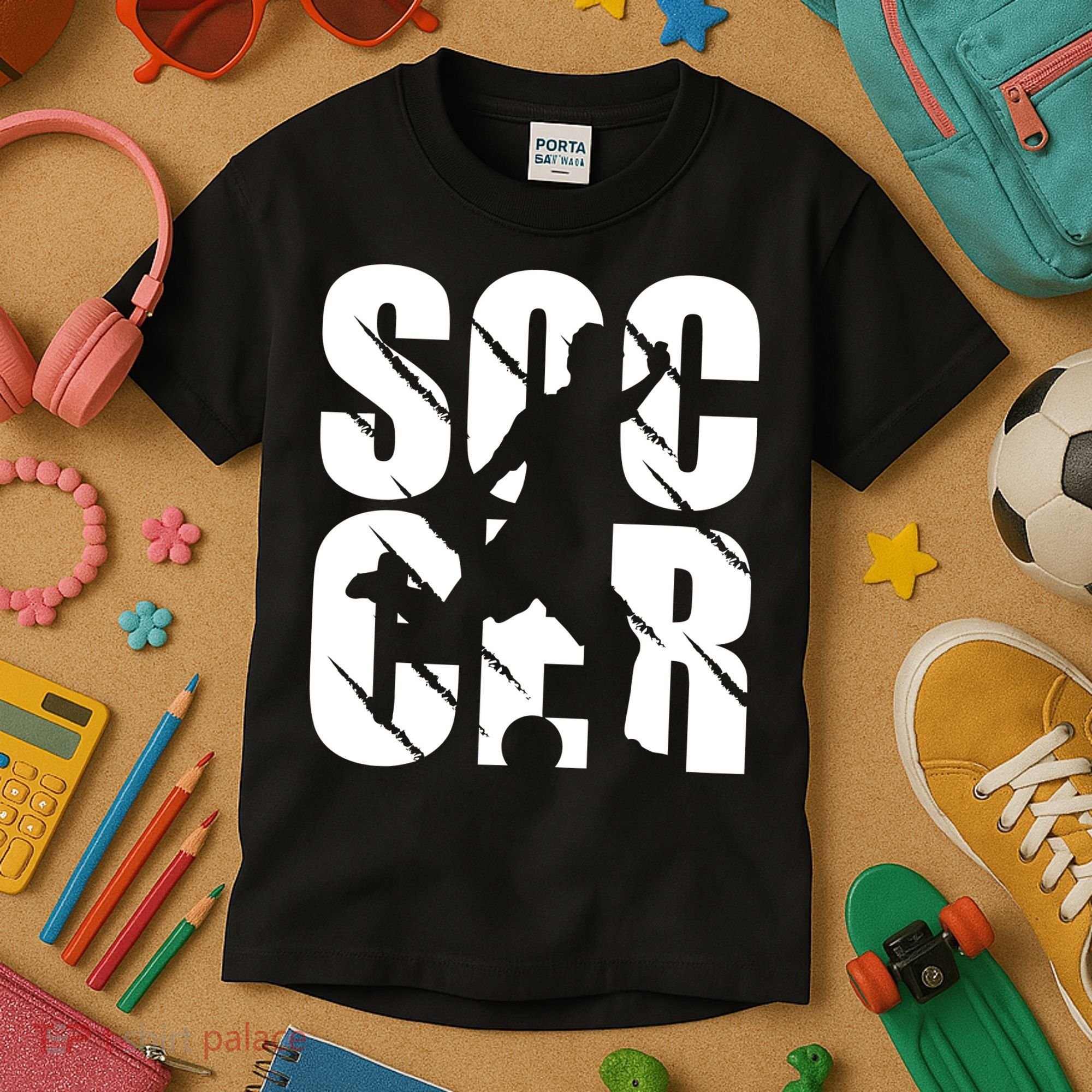 Soccer Enthusiast Kids T-Shirt