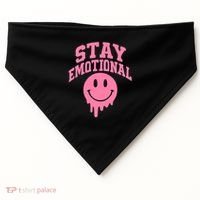 Stay Emotional USA-Made Doggie Bandana thumb 0