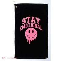 Stay Emotional Golf Towel thumb 0