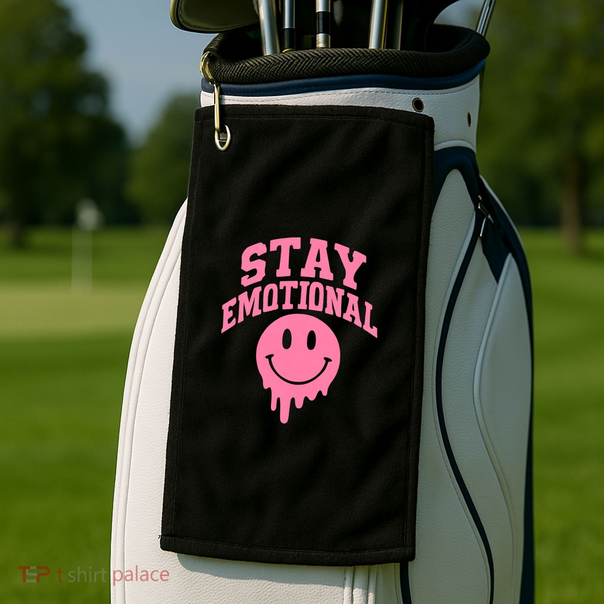Stay Emotional Golf Towel