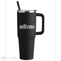 Still Emo 40oz Vacuum Insulated Stainless Steel Travel Tumbler thumb 0