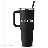 Still Emo 40oz Vacuum Insulated Stainless Steel Travel Tumbler thumb 2