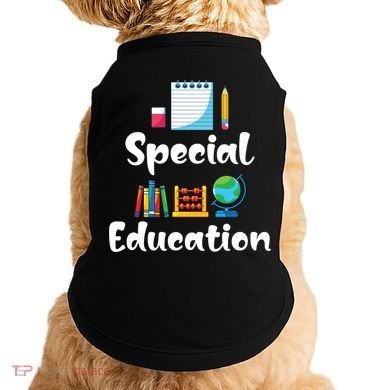 Sped Ed Special Education Sped Special Education Teacher Funny Gift Doggie Tank