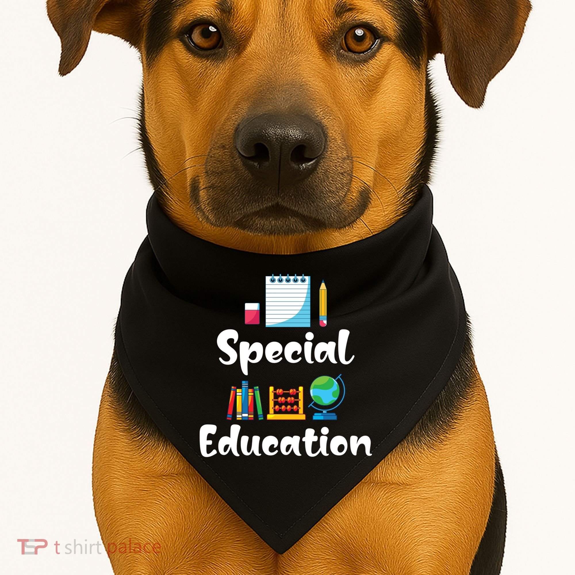 Sped Ed Special Education Sped Special Education Teacher Funny Gift USA-Made Doggie Bandana