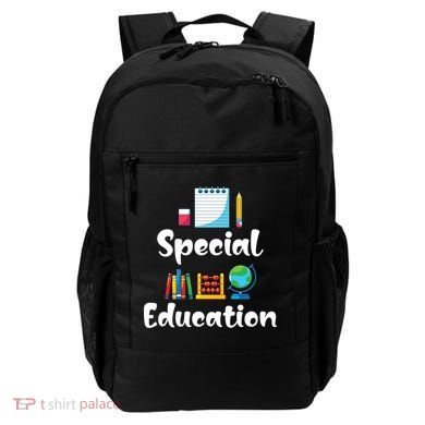 Sped Ed Special Education Sped Special Education Teacher Funny Gift Backpack