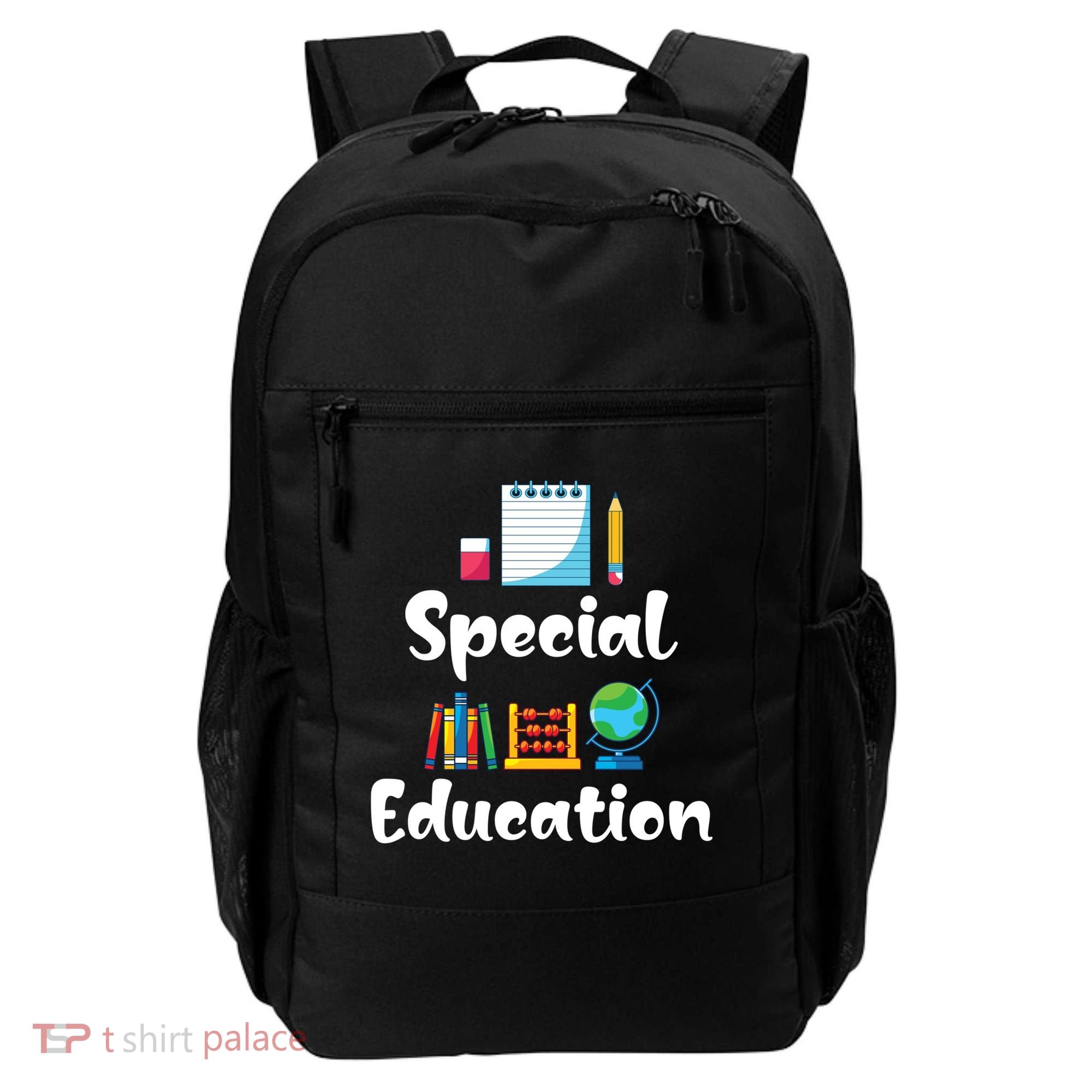 Sped Ed Special Education Sped Special Education Teacher Funny Gift Backpack