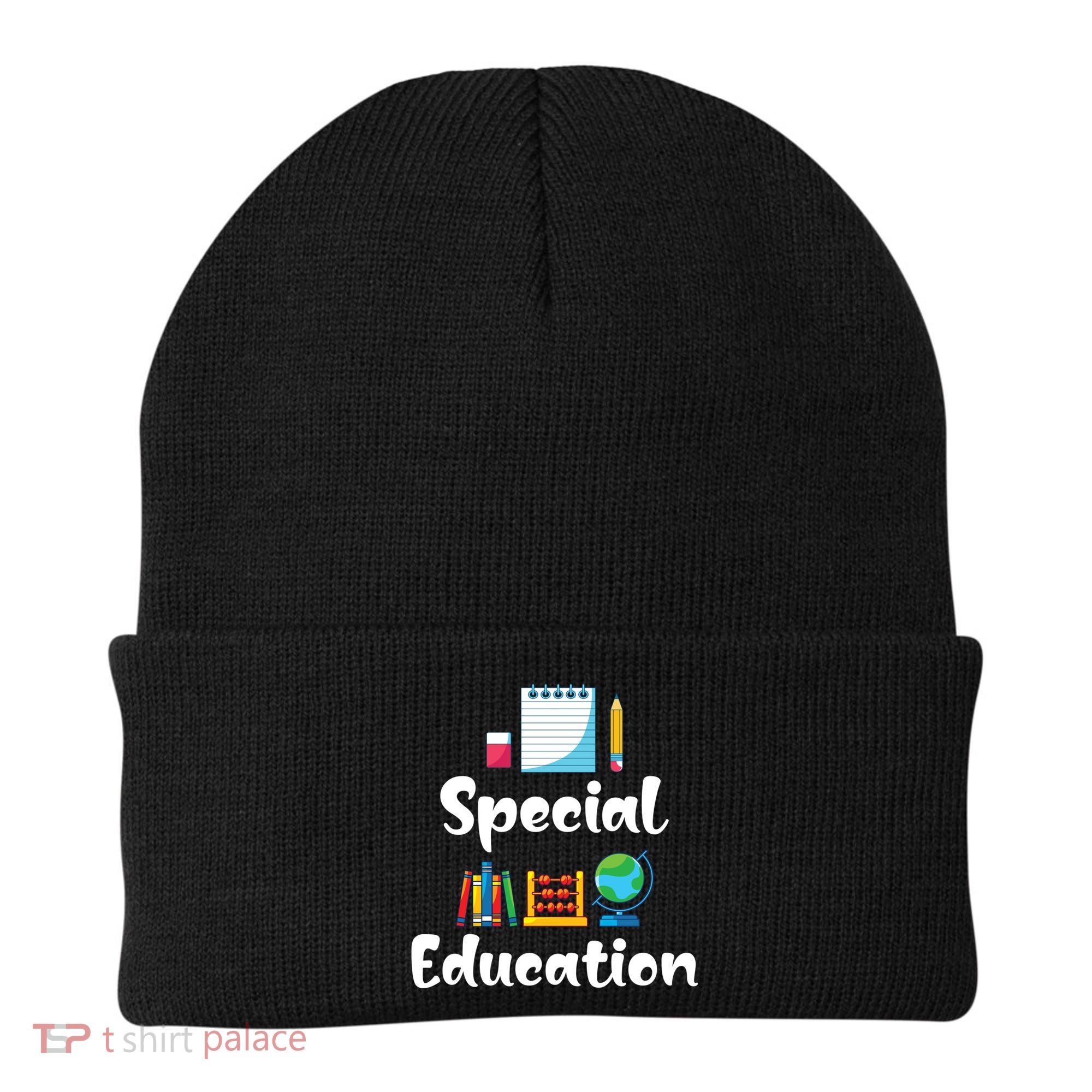 Sped Ed Special Education Sped Special Education Teacher Funny Gift Beanie