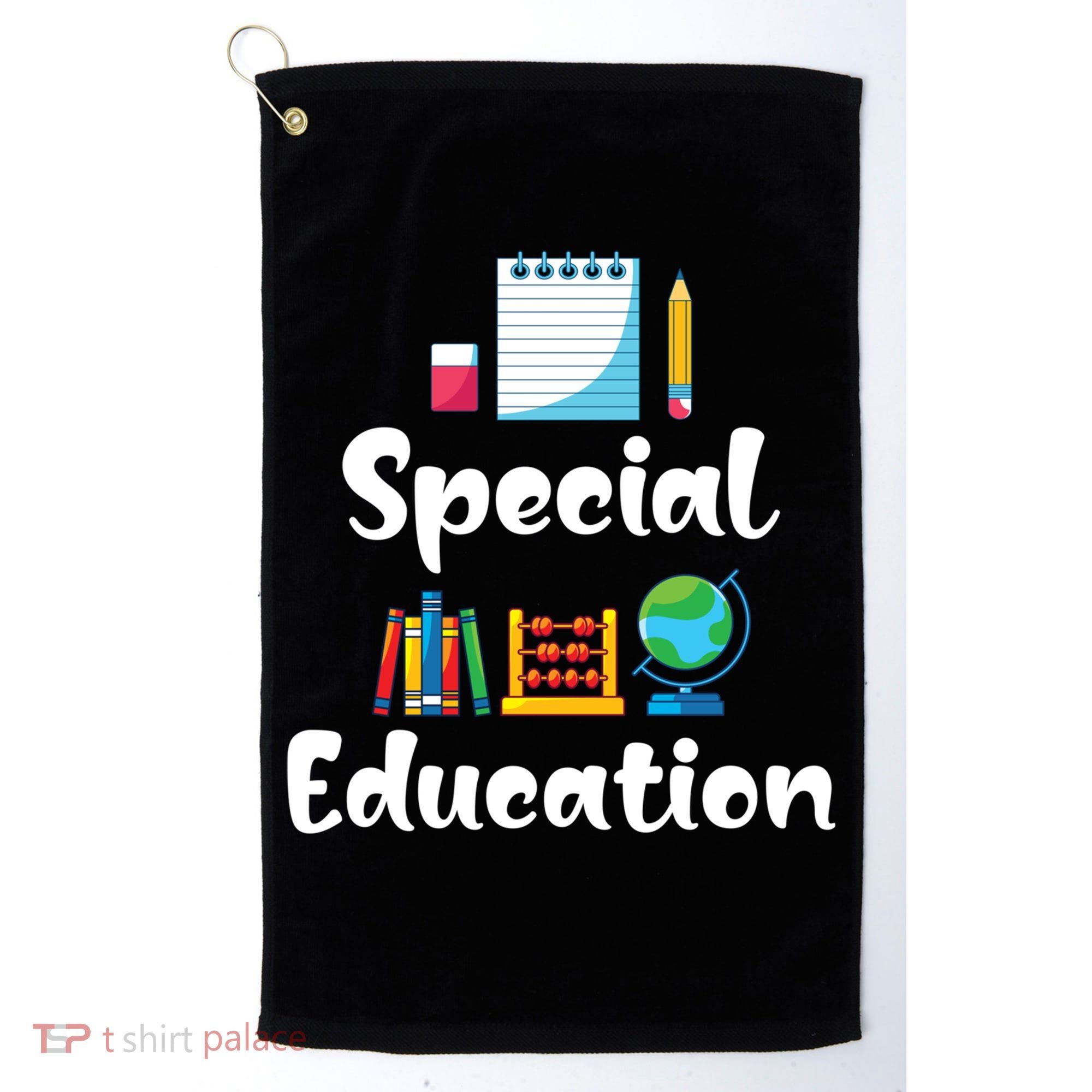 Sped Ed Special Education Sped Special Education Teacher Funny Gift Golf Towel