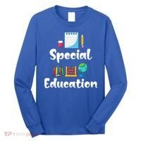 Sped Ed Special Education Sped Special Education Teacher Funny Gift Long Sleeve Shirt thumb 0