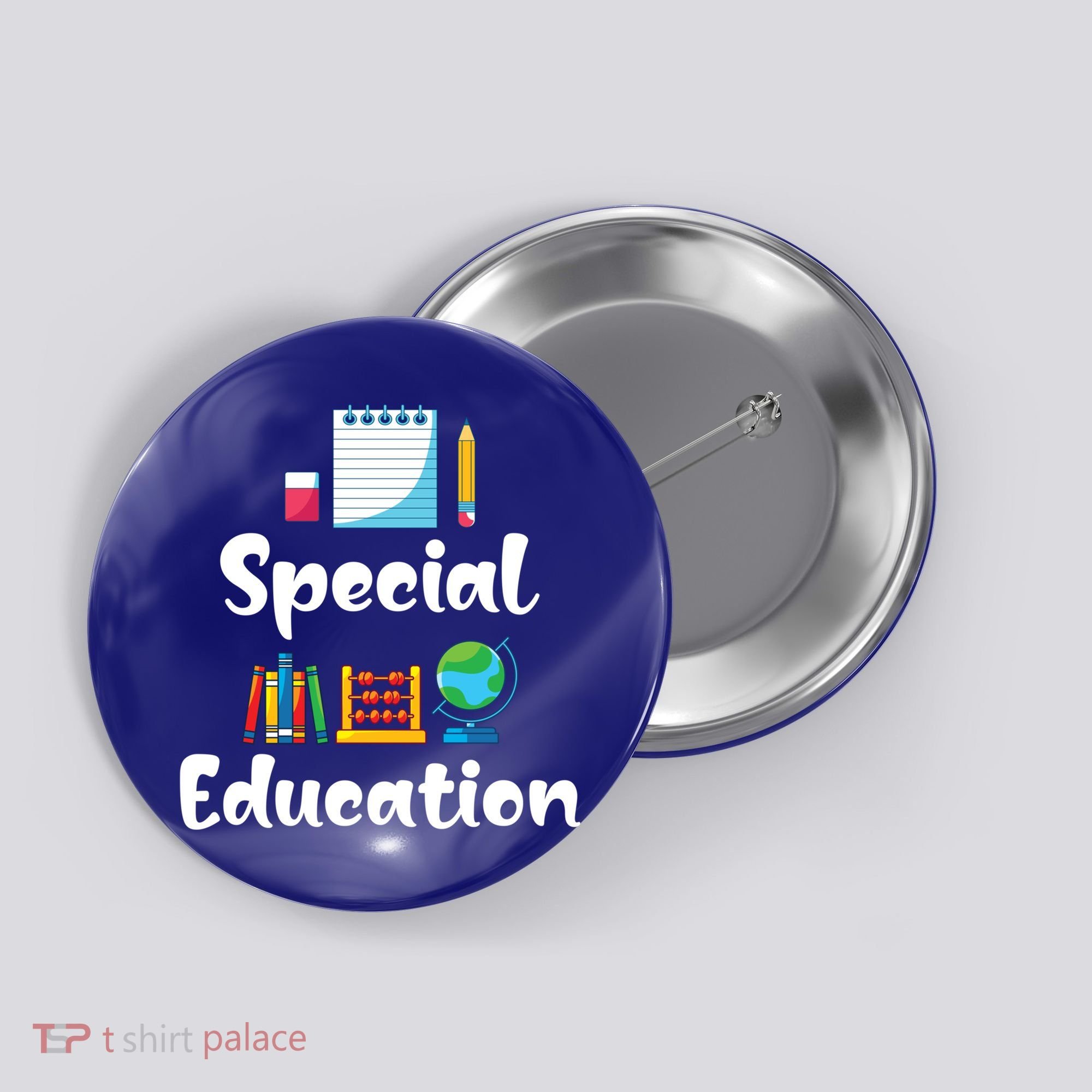 Sped Ed Special Education Sped Special Education Teacher Funny Gift Button