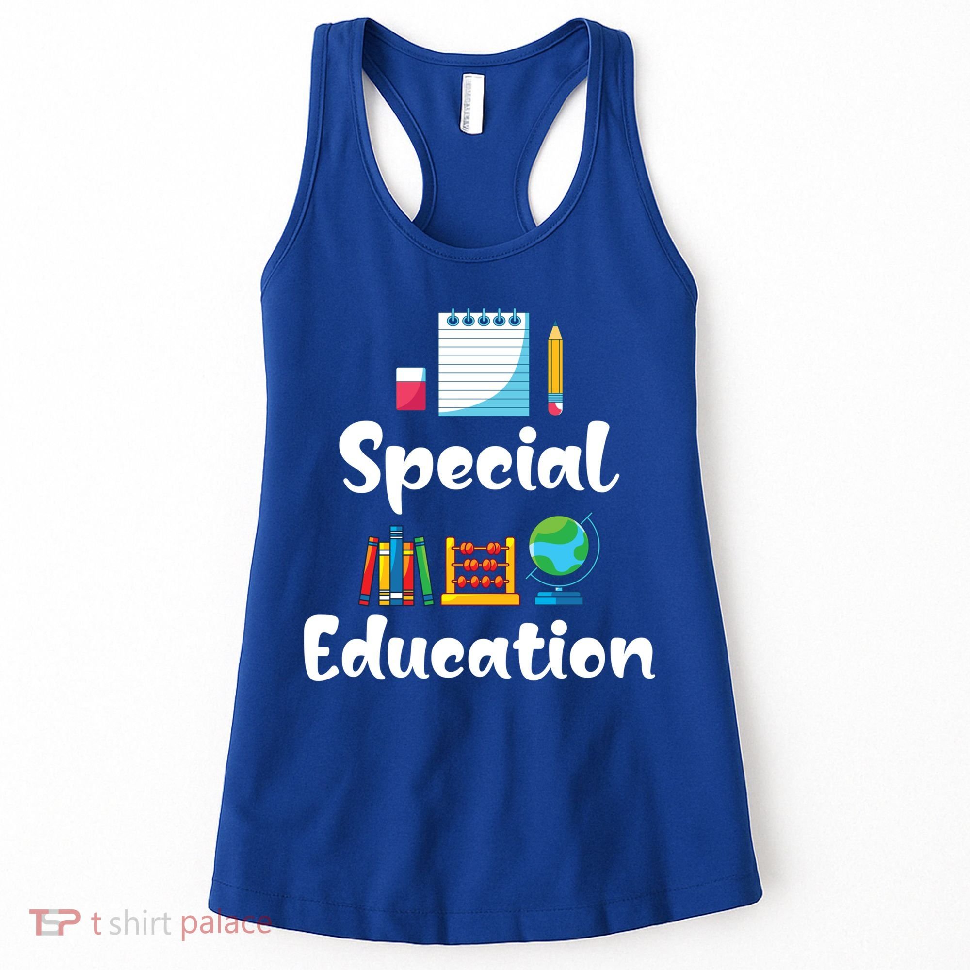 Sped Ed Special Education Sped Special Education Teacher Funny Gift Women's Tank Top
