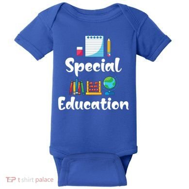 Sped Ed Special Education Sped Special Education Teacher Funny Gift Baby Bodysuit