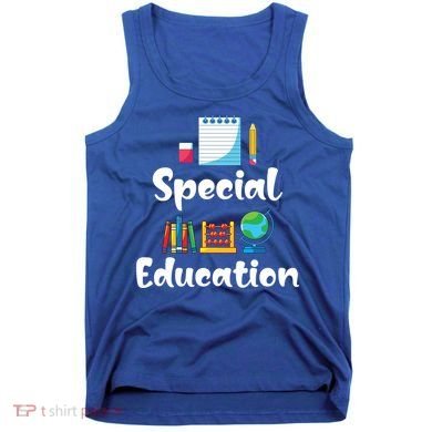 Sped Ed Special Education Sped Special Education Teacher Funny Gift Tank Top