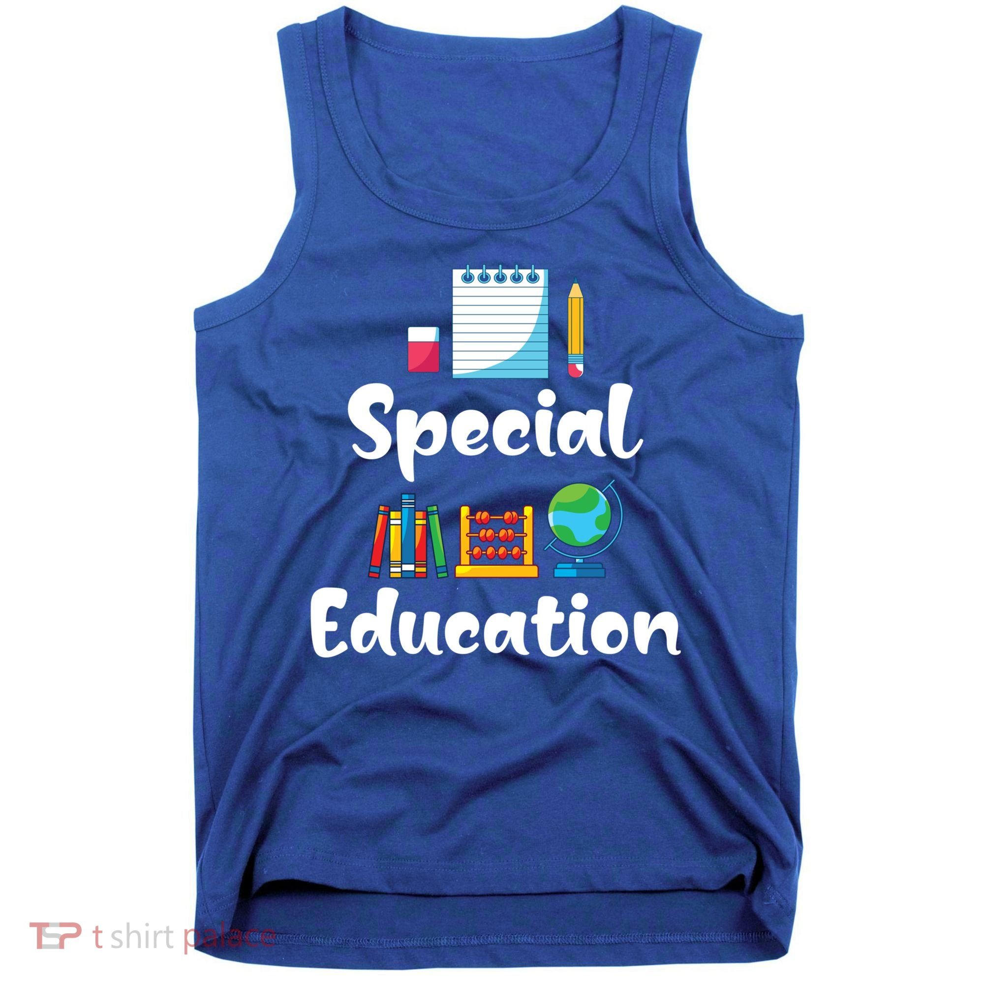 Sped Ed Special Education Sped Special Education Teacher Funny Gift Tank Top
