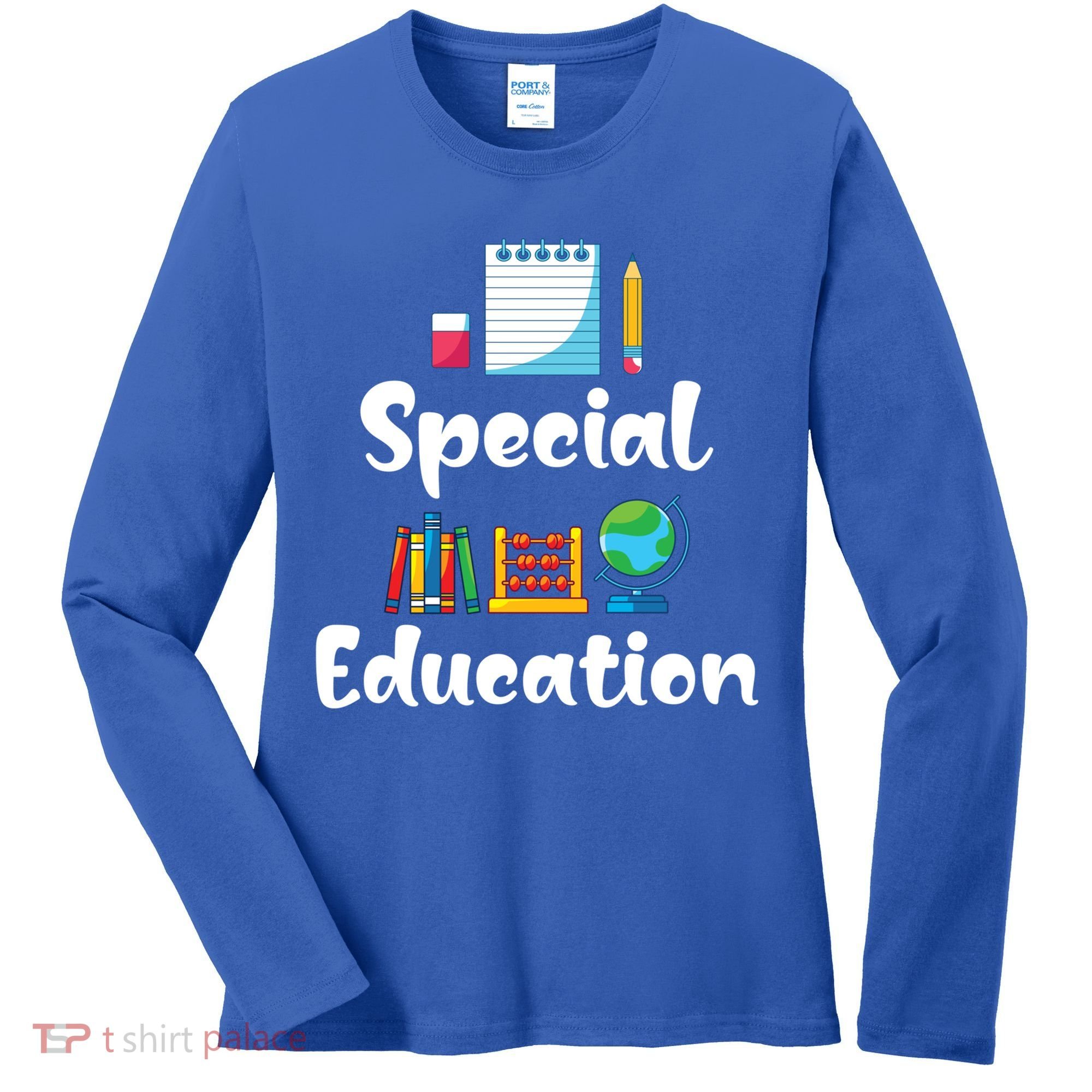 Sped Ed Special Education Sped Special Education Teacher Funny Gift Women's Long Sleeve Shirt