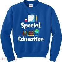 Sped Ed Special Education Sped Special Education Teacher Funny Gift Kids Sweatshirt thumb 0