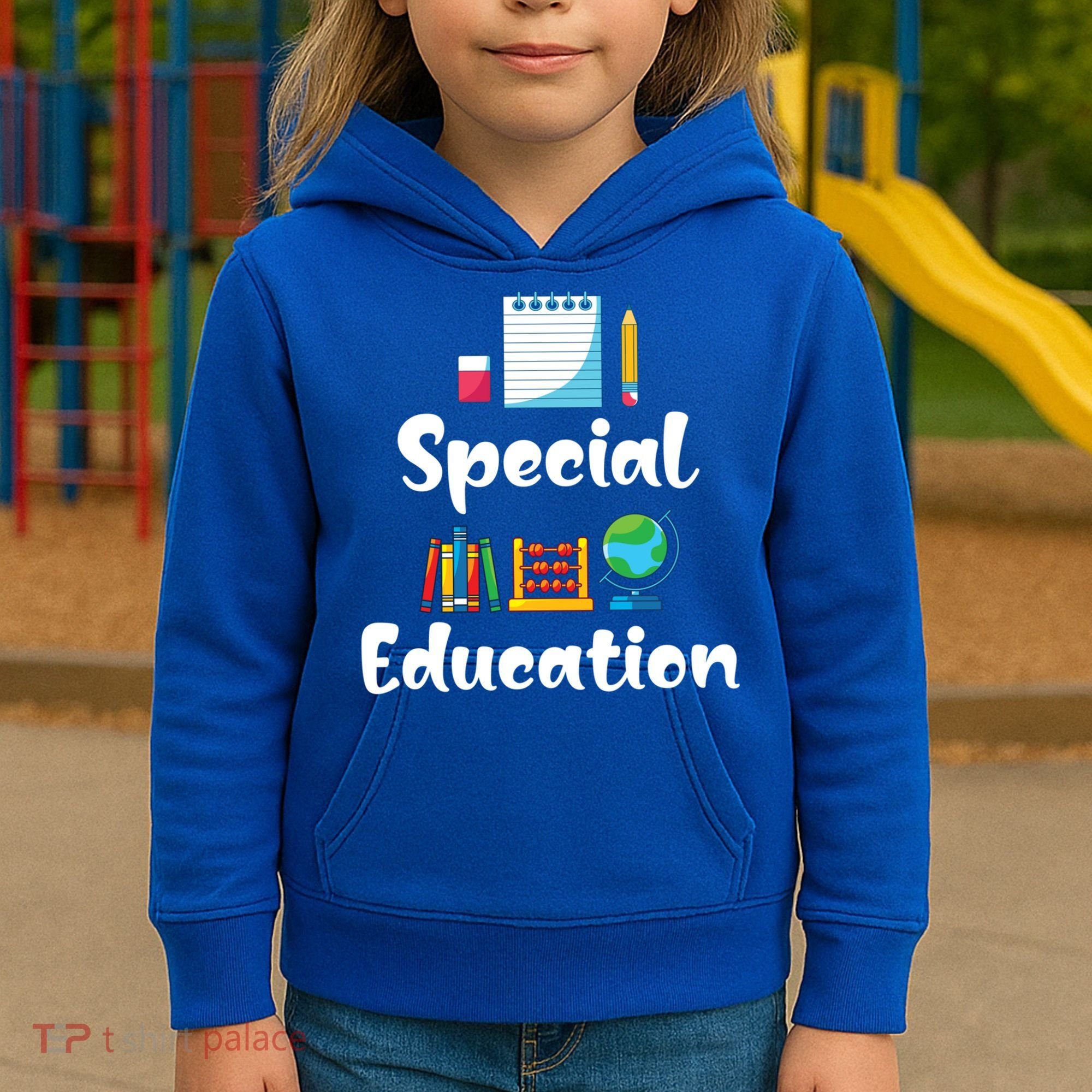 Sped Ed Special Education Sped Special Education Teacher Funny Gift Kids Hoodie