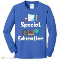 Sped Ed Special Education Sped Special Education Teacher Funny Gift Kids Long Sleeve Shirt thumb 0