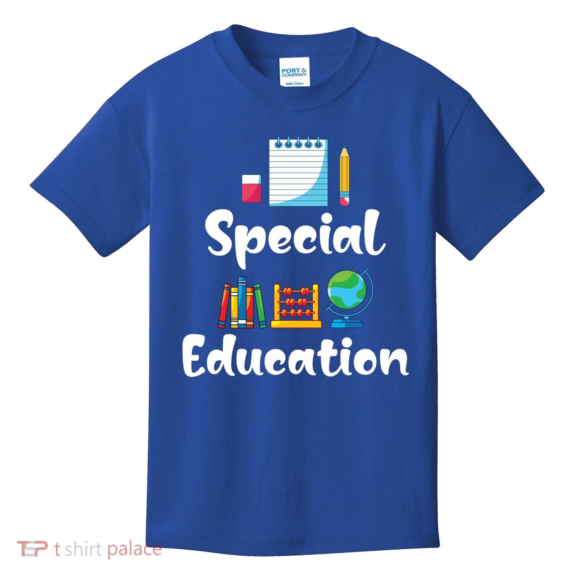 Sped Ed Special Education Sped Special Education Teacher Funny Gift Kids T-Shirt