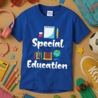 Sped Ed Special Education Sped Special Education Teacher Funny Gift Kids T-Shirt thumb 3