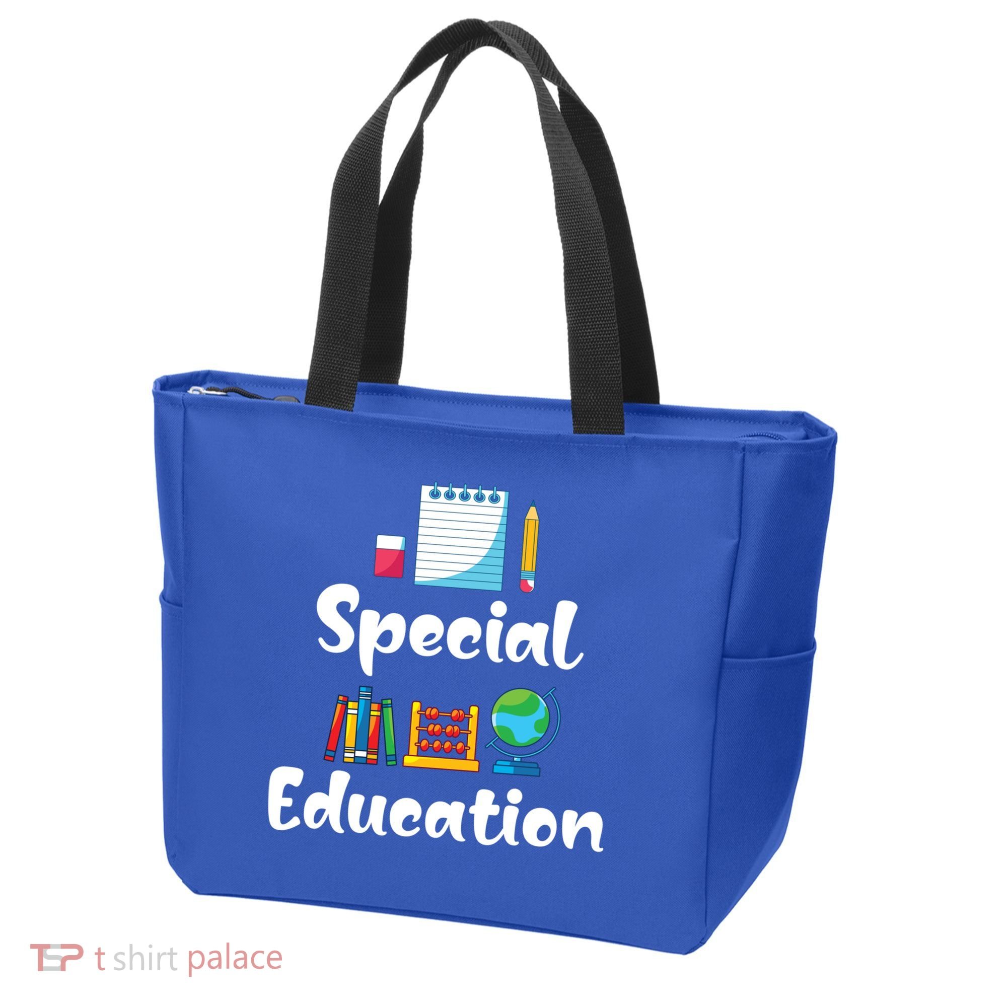 Sped Ed Special Education Sped Special Education Teacher Funny Gift Tote Bag