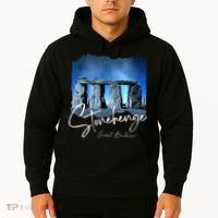 Stonehenge England Souvenir Stonehenge At Night Hoodie thumb 2