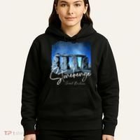 Stonehenge England Souvenir Stonehenge At Night Hoodie thumb 5