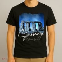 Stonehenge England Souvenir Stonehenge At Night T-Shirt thumb 3