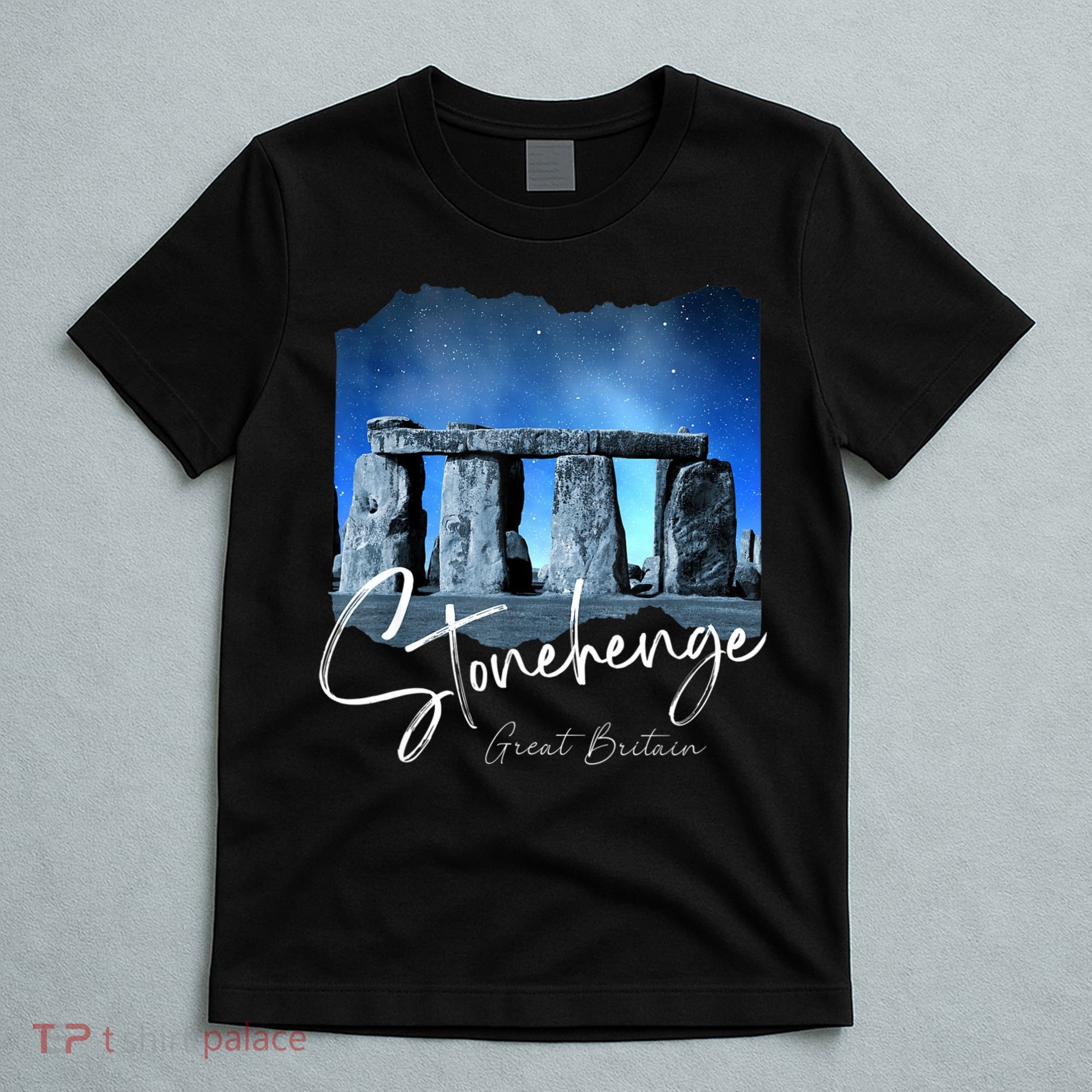 Stonehenge England Souvenir Stonehenge At Night T-Shirt